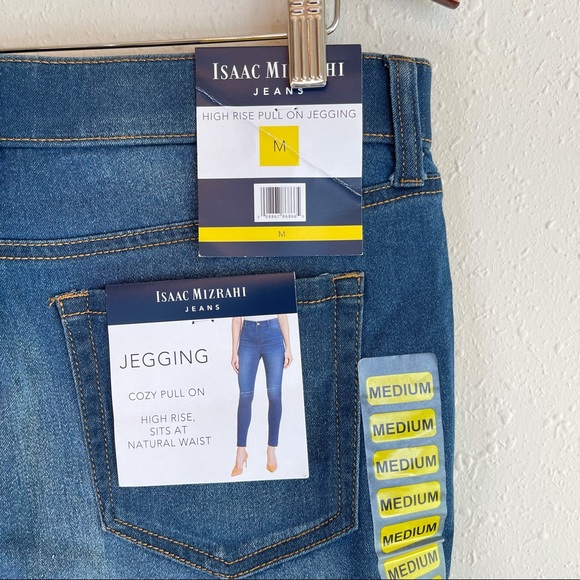 Isaac Mizrahi Hi Rise Pull on Jegging/Sz:M/NWT - Picture 6 of 10